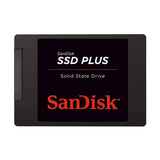 SanDisk SSD PLUS 1TB Internal SSD - SATA III 6 Gb/s, 2.5"/7mm, Up to 535 MB/s