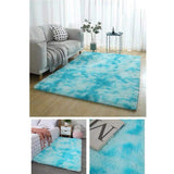 Moderns Abstract Area Rugs Mats Decor Colors Rug, blue