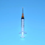 50Pack-2ml Syringes with 23G Needles,Disposable Sterile Syringe with Needle Plastic Syringe