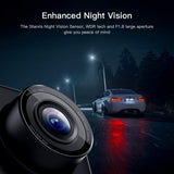 APEMAN Dual Dash Cam for Cars Front and Rear with Night Vision 1080P FHD Mini in Car Camera 170° Wide Angle Driving Recorder with G-Sensor