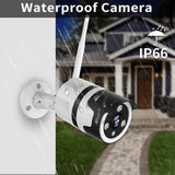 Outdoor Security Camera, 1080P Surveillance Cameras Outdoor WiFi