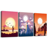 3 Pieces wall art for bedroom canvas prints artwork bathroom wall decor