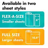 Presto! Flex-a-Size Paper Towels, Huge Roll, 12 Count = 30 Regular Rolls