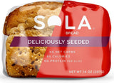 SOLA Deliciously Seeded Low Carb Sandwich Bread Loaf (3 Pack)
