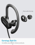 [Upgraded] Anker Soundbuds Curve Wireless Headphones, 18H Battery, IPX7 Waterproof Bluetooth Headphones, Bluetooth 5.0, Built in Mic and Carry Pouch