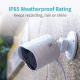 YI Outdoor Security Camera, 1080P 2.4G Wireless IP Waterproof
