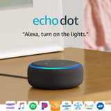 Echo Dot (3rd Gen) - Smart speaker with Alexa - Charcoal