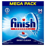 Finish - All in 1 - 94ct - Dishwasher Detergent - Powerball - Dishwashing Tablets - Dish Tabs - Fresh Scent