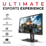 BenQ ZOWIE XL2411P 24 Inch 144Hz Gaming Monitor | 1080P 1ms | Black eQualizer & Color Vibrance for Competitive Edge