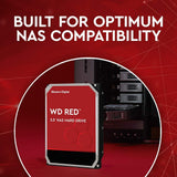WD Red 4TB NAS Hard Disk Drive - 5400 RPM Class SATA 6 Gb/s 64MB Cache 3.5 Inch - RED
