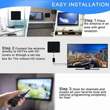 2019 Upgraded】 HDTV Antenna Indoor Digital TV Antenna, 120 Miles Range HD Antenna