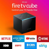 All-new Fire TV Cube, hands-free with Alexa and 4K Ultra HD, streaming media player