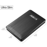 2.5" 320GB Ultra Slim Portable External Hard Drive USB3.0 HDD Storage Compatible for PC, Desktop, Laptop, Xbox One, Xbox 360, PS4(Black)