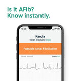AliveCor® KardiaMobile 6L | FDA-Cleared | Wireless 6-Lead EKG | Works with Smartphone | Detects AFib or Normal Heart Rhythm in 30 Seconds