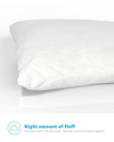 [2-Pack] Celeep Baby Toddler Pillow Set - 13 x 18 Inches Toddler Bedding Small Pillow - Baby Pillow with 100% Cotton Cover