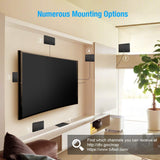 [Upgraded 2019] 1byone Digital Amplified Indoor HD TV Antenna Up to 80 Miles Range
