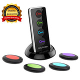 Key Finder, FindKey Wireless Key RF Locator Item Anti-Lost Tag Alarm Reminder Tracker Remote Finder,1 RF Transmitter 4 Receivers,Phone Pets Keychain