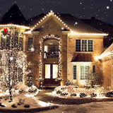 66FT 200 LED Indoor String Lights Warm White, Plug In String Lights 8 Modes
