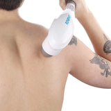 RENPHO Rechargeable Hand Held Deep Tissue Massager for Muscles,Back, Foot, Neck, Shoulder, Leg, Calf Pain Relief - Cordless Electric Percussion-White