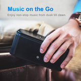 DOSS SoundBox Touch Wireless Bluetooth V4.0 Portable Speaker with HD Sound and Bass, 12H Playtime, BLACK