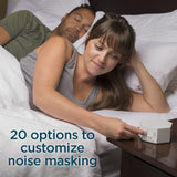 Adaptive Sound Technologies LectroFan High Fidelity White Noise Sound Machine with 20 Unique Non-Looping Fan and White Noise Sounds and Sleep Timer