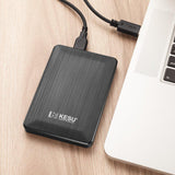 2.5" 320GB Ultra Slim Portable External Hard Drive USB3.0 HDD Storage Compatible for PC, Desktop, Laptop, Xbox One, Xbox 360, PS4(Black)