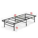 Zinus Shawn 14 Inch SmartBase Mattress Foundation in Narrow Twin / Cot size / 30” x 75”