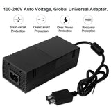 Xbox One Power Supply Brick, AC Adapter Charger with Power Cord for Xbox 1 Console, Worldwide Use 100V-240V
