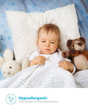 [2-Pack] Celeep Baby Toddler Pillow Set - 13 x 18 Inches Toddler Bedding Small Pillow - Baby Pillow with 100% Cotton Cover