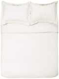 AmazonBasics Microfiber Duvet Cover and Pillow Sham Set - King, Beige
