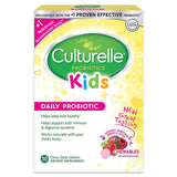 Culturelle Kids Chewable Daily Probiotic for Kids | Natural Berry Flavor Daily Supplement | 30 count | Age 3+ | 100% Naturally Sourced