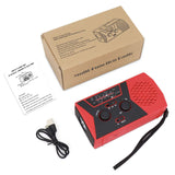 [2019 Upgraded Version] RegeMoudal Emergency Solar Hand Crank Radio, NOAA Weather Radio