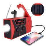 [2019 Upgraded Version] RegeMoudal Emergency Solar Hand Crank Radio, NOAA Weather Radio