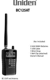 Uniden Bearcat BC125AT Handheld Scanner. 500 Alpha-Tagged channels. Public Safety