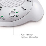 White Noise Sound Machine | Portable Sleep Therapy for Home , Office , Baby & Travel, silver