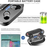 TOZO T10 Bluetooth 5.0 Wireless Earbuds with 【Wireless Charging Case】IPX8 Waterproof TWS Stereo Headphones in-Ear Built-in Mic Headset Premium Sound
