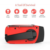 [Upgraded Version] RunningSnail Emergency Hand Crank Self Powered AM/FM NOAA Solar Weather Radio