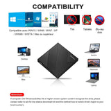 Rodzon External CD Drive Type C USB 3.0 Portable CD DVD +/-RW Drive Slim DVD/CD ROM Rewriter Burner Writer Compatible with PC Windows  OS