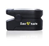 Zacurate Pro Series 500DL Fingertip Pulse Oximeter Blood Oxygen Saturation Monitor with Silicon Cover, Batteries & Lanyard (Royal Black)