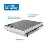 Zinus Armita 7 Inch Smart Box Spring / Mattress Foundatio, Twin