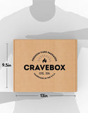 CraveBox Healthy Care Package (30 Count) Natural Bars Nuts Fruit Health Nutritious Snacks Variety Gift Box Pack Assortment Basket Bundle Mix Sampler