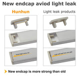 hunhun 20-Pack 3.3ft/1Meter U Shape LED Aluminum Channel System with Milky Cover, End Caps and Mounting Clips, Aluminum Profile for LED
