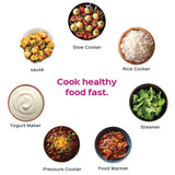 Instant Pot Duo Mini 3 Qt 7-in-1 Multi- Use Programmable Pressure Cooker, Slow Cooker, Rice Cooker, Steamer, Sauté, Yogurt Maker and Warmer