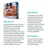 AliveCor® KardiaMobile EKG Monitor | FDA-Cleared | Wireless Personal EKG | Works with Smartphone | Detects AFib Bradycardia and Tachycardia