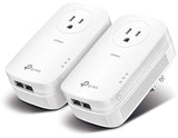 TP-Link Powerline Adapter AV2000 Mbps - Gigabit Port, Ethernet Over Power, Plug&Play, Power Saving, MU-MIMO, Noise Filtering(TL-PA9020P KIT)
