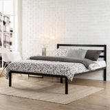 Zinus Mia Modern Studio 14 Inch Platform 1500H Metal Bed Frame / Mattress Foundation