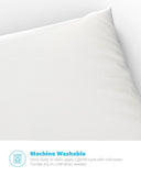 [2-Pack] Celeep Baby Toddler Pillow Set - 13 x 18 Inches Toddler Bedding Small Pillow - Baby Pillow with 100% Cotton Cover