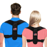 Posture Corrector For Men And Women - USA Designed Adjustable Upper Back Brace For Clavicle Support and Providing Pain Relief (Universal)