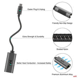 USB-C to Ethernet Adapter, uni USB Thunderbolt 3/Type-C to RJ45 Gigabit Ethernet LAN Network Adapter