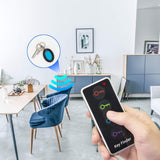 Key Finder, FindKey Wireless Key RF Locator Item Anti-Lost Tag Alarm Reminder Tracker Remote Finder,1 RF Transmitter 4 Receivers,Phone Pets Keychain